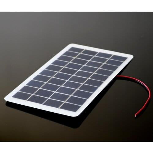 5V 5W 1000mA Output microUSB Outdoor Battery Charger USB Female Port 5 V 5 W Charge Regulators Solar Panel 3.7 V 18650