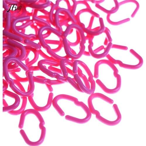 100Pcs Chicken Beaks Snap Ring Explosion Models Cockfighting Chicken Goggles Pheasant Glasses Pink Chicken Mouth Buckle Prevent