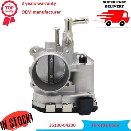 35100-04200 New Throttle Body Assembly For Hyundai i10 i20 Kia Rio 1.2L Throttle Valve 3510004200 Car Accessories