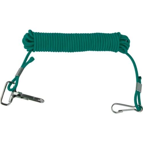 5m Fishing Missed Rope Fish Pole Rod Protector Elastic Rope Line Buckle Tackle