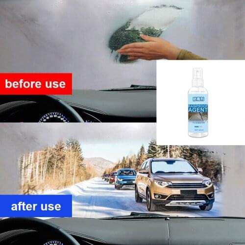 60ml Automobile Glass Antifogging Agent Long-lasting Car Window Defogging Rearview Mirror Rainproof Agent Car Accessories TSLM1