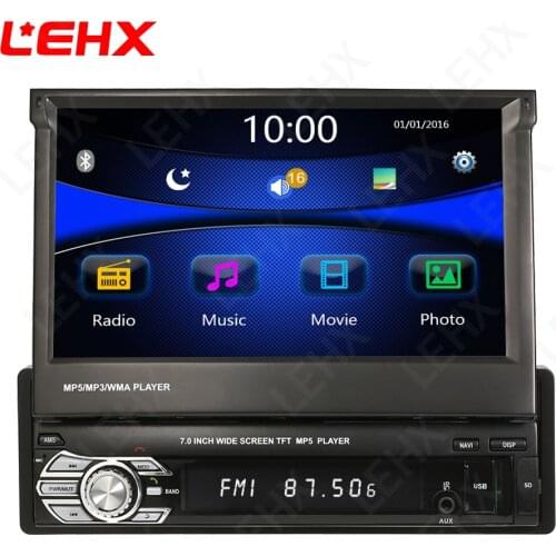 LEHX Car audio 7"HD Car MP5 Player GPS autoradio 2Din Touch Screen auto Radio Video Stereo Multimedia Bluetooth/FM/MP5/USB/AUX