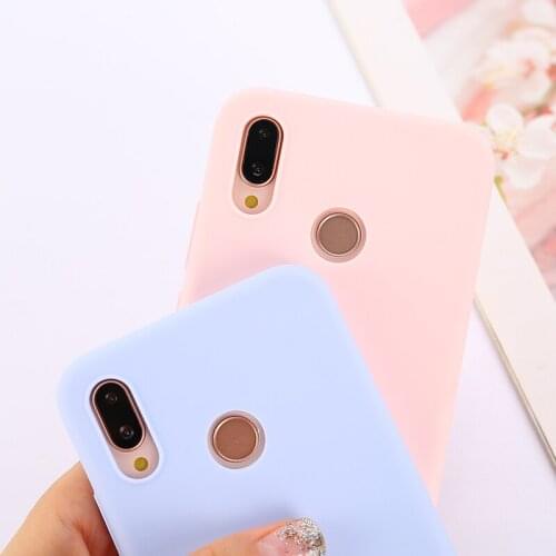 Candy Colors Case For Xiaomi Redmi 3S 4A 4X 5 Plus 5A 6 Pro 6A 7 7A 8 8A 9 Power 9A 9AT 9i 9C NFC 9T Y3 Soft Silicone TPU Cover