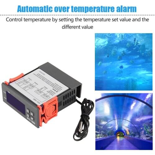 Hot Temperature Controller Thermostat Aquarium STC1000 Incubator Cold Chain Temp Wholesale Laboratories Temperature