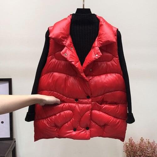Cheap wholesale 2019 new autumn winter Hot selling womens fashion casual female nice warm Vest Outerwear MP1460