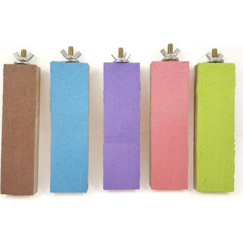 Bird Toy Paw Grinding Clean for Toys Parrot Bites Parakeet Creative Bird Chew Toy Cage Perches Stand Platform Pet Supplies