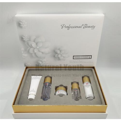 5pcs Set Anti Wrinkle Removing Moisturizing Amino Acid Lavender Silk Essence Cosmetics Skin Care Kit