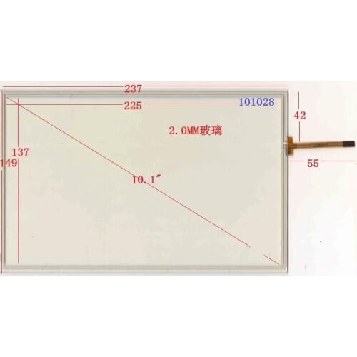 New 10.1 inch 237*149 mm industrial control touch screen 4101028
