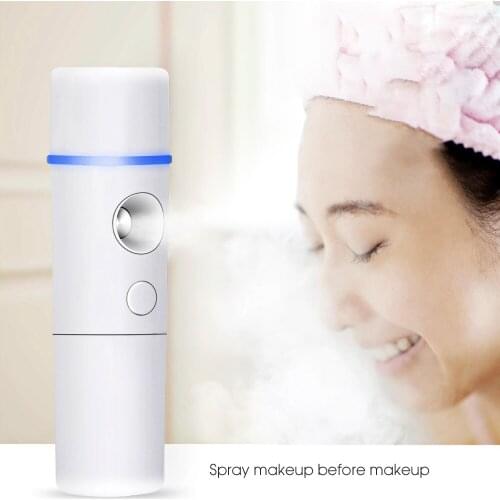 Mini Portable Facial Steamers Deep Cleaning Beauty Face Steaming Device Nano Mist Sprayer Moisturizing Humidifier Face Skin