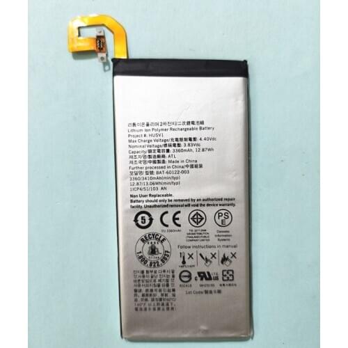 Replacement 3360mAh BAT-60122-003 HUSV1 Battery for Blackberry Priv STV100-1/2/3 Cell Phone battery