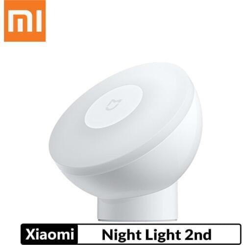 Xiaomi Mijia LED Night Light 2nd Generation MJYD02YL Magnetic Attraction Night Lamp 360 Rotating Adjustable Smart home