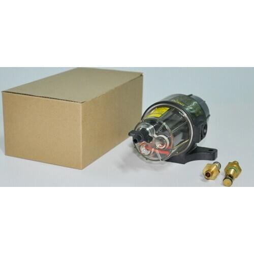 UF-10K Yacht Boat Gasoline Engine Fuel Filter Water Separator Assembly - Clear Bowl All Outboard Motors Fuel Tank