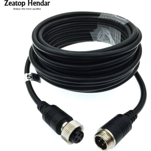 1Pcs 4Pin Aviation Cable Camera Extension Wire for CCTV Camera System X7 Mobile Car Surveillance DVR 1M 2M 3M 5M 8M 10M 15M 20M