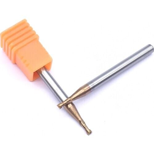 1PCS HRC60 2F 2.0XD4X50L Endmill Alloy Tungsten Steel Milling Cutter CNC Maching Milling Machine Tools For Steel Woodworking