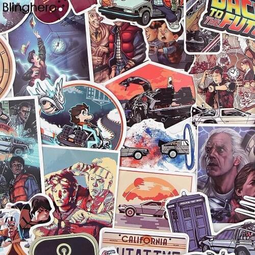 10Set BH1106 Blinghero 30pcs/set Science Fiction Movie Stickers Halloween Decal Sticker DIY for Motorcycle Car Laptop Suitcase