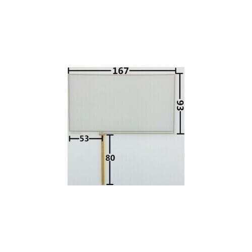 167MM*93MM new 7 inch GPS car DVD handwritten resistance touch screen