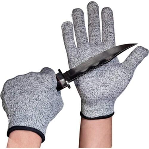 2021 Protective Cutting Gloves HPPE Hand Protective Gardening Gloves Food Grade Gloves High Performance Level 5 Protect
