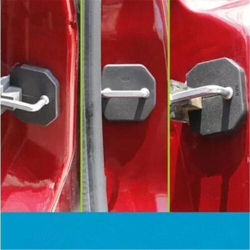 5pcs Car styling Door lock waterproof rust Protector Cover sticker case for Ford Ecosport 2013-2017 car styling Auto Accessories