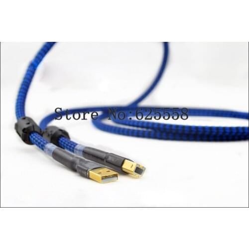 Hifi Audio USB-A to USB-B DAC Hi-Fi Audio Cable Custom Length USB Cable