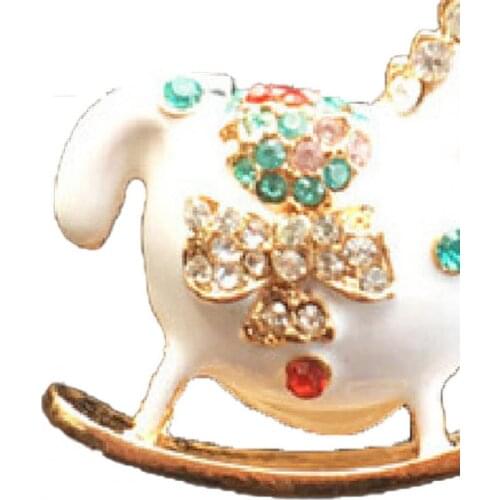 Car Perfume Clip Carousel Shape Shiny Alloy Auto Air Outlet Freshener Eliminate Odor Perfume Clip for Car Interior Accessories