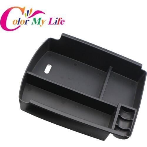 Color My Life Central Storage Pallet Armrest Container Box For Kia Sportage QL KX5 LHD (Not For Manual Car ) 2016 2017 Parts
