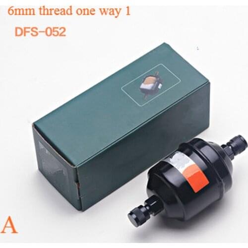 Refrigerator filter dryer replacement air conditioner heat pump filter dryer 1 way / 2 way thread welding 1/4-5/8