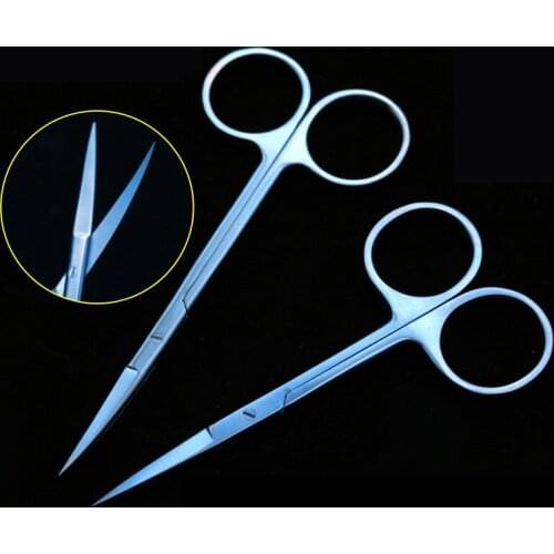 Eye scissors Titanium alloy Cosmetic and plastic surgery instruments and tools 11.5cm 10cm Surgical scissors