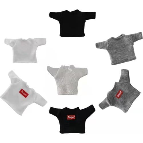 Cosplay Fashion Handmade Shirt Shorts For Barbie Doll Clothes Outfits Short Top For Blythe Dolls Accessories 1/6 BJD Kid DIY Toy