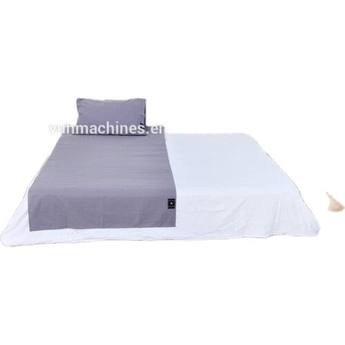 Sleep better new Cotton grey Silver Half bed Sheet (90*230) Antimicrobial Fabric Conductive Grounding