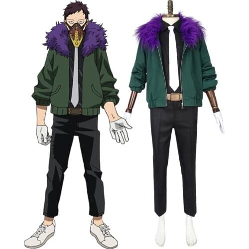My Hero Academia Boku no Hero Academia Shie Hassaikai Yakuza Overhaul Kai Chisaki Kai Outfit Anime Manga Cosplay Costume C012