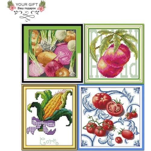Joy Sunday J037J039J040J148 14CT 11CT Counted and Stamped Needlepoint Embroidery Home Decor DIY Cross Stitch kits