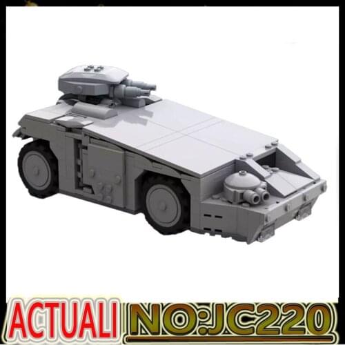 New 551PCS M577 Military Series Armoured Vehicle MOC Building Block Film Assembly Model Christmas Kids Toy Birthday Gifts JC220