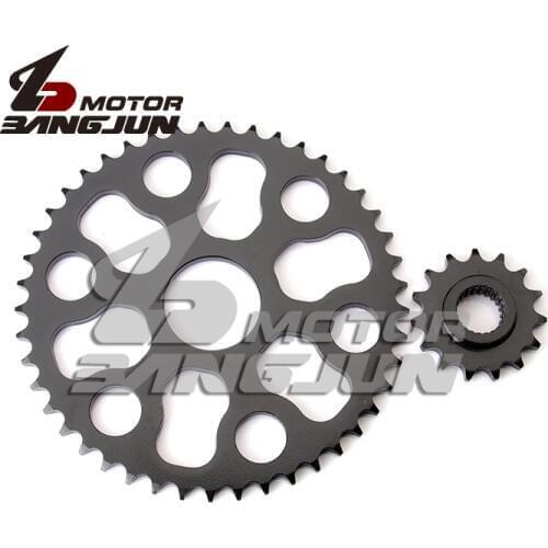 For YAMAHA XG250 Wheel Gear Motorcycle Front & Rear Sprocket Geartransmission 428 15T/48T