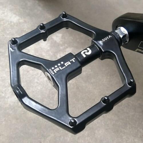 MTB Cycling Bearing Pedal Plate Wide Anti-slip Comfortable Mountain Road Bike Pedal Cross Country Ultralight Pedal Bicycle Parts