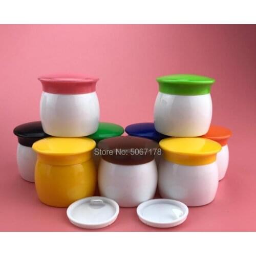 15g 20g Portable Empty Jar Pots Cosmetic Makeup Inner Lid Face Cream Lip Balm Container Plastic Refillable Bottles Wholesale