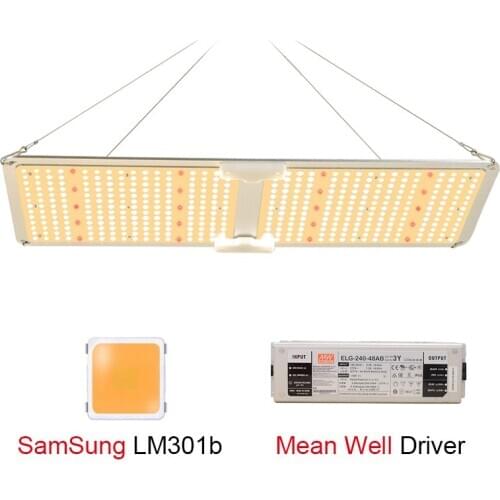 Led Grow Light Quantum Board Samsung Lm301b Meanwell Driver Full Spectrum IR Red Grow Lamp for Indoor Plants Growing Light 220W