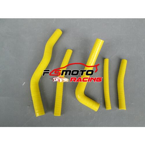 Yellow Silicone Radiator Hose FOR Suzuki RM125 RM 125 1996 1997 1998 1999 2000