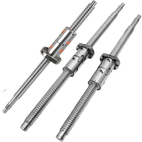 1PC Ball Screw 1605/2005/2505/3205/3210/4005/4010 Diameter is 1200-2550mm + Single Double Nut Screw Nut Combination