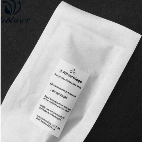 10 pcs 3 RS High Qualtity Disposable Sterilized Rotary Tattoo Machine Needles Round Shader 3 Permanent Makeup Tatoo Pen Machine