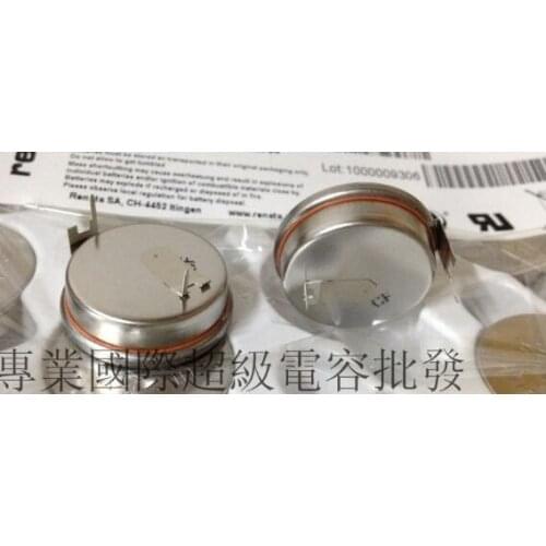 2PCS CR2477NFH-LF High Temperature CR2477N Button Battery with Soldered Feet Horizontal CR2477N