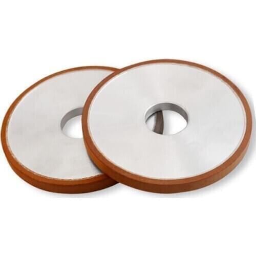 200*32*4*10/16/20/25mm 200mm OD 4mm Width Resin Bond Dish Straight Diamond Polishing Grinding Wheel