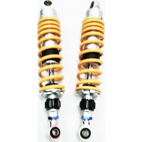 350mm 8mm spring Motorcycle Adjust Suspension Shock Absorbers for Honda Yamaha Suzuki Kawasaki KTM Dirt bikes Gokart ATV