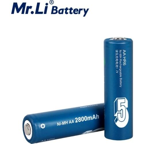 Mr.Li 1.2V AAA Ni-MH 2800mAh Rechargeable Battery For Toys Power Tools Home Appliances Consumer Electronics Remote Control