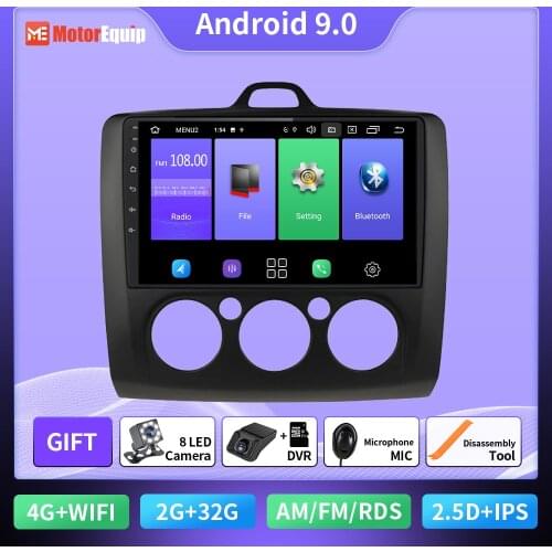 Autoradio for Ford Focus 2 Mk2 2004-2011 Android Car Radio Audio Multimedia Video Player Stereo Navigation GPS 2din Bluetooth