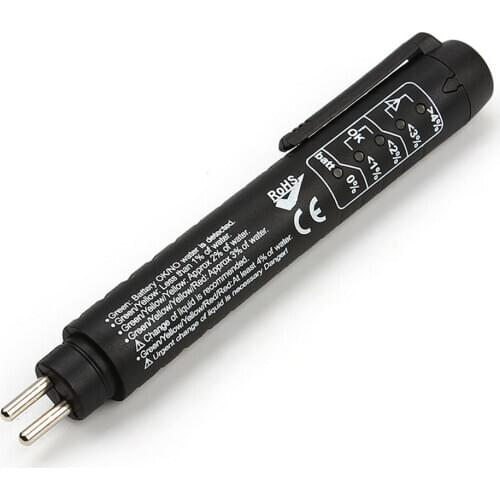 Car Brake Fluid Tester Tool Pen 5 LED Car Liquid Testing AutoTesting Diagnostic Tool OIL for DOT3/DOT4 Liquid Diagnostic Tool