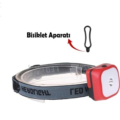Battery-powered Head lamp + Bike Flashlight Bigem Bm-300