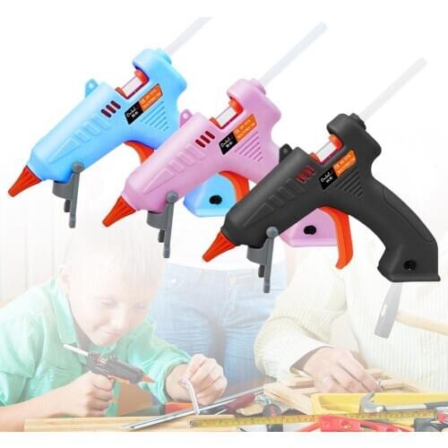 Childrens Handmade Rechargeable Wireless Electric Heating Glue Melting Gun Stick Made By Children separadora lcd