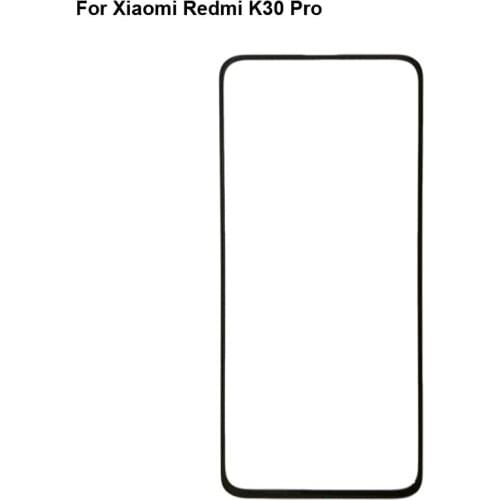 2PCS For Xiaomi Redmi K30 Pro Touch Screen Digitizer TouchScreen Glass panel For Red mi K 30 Pro Without Flex Cable Parts