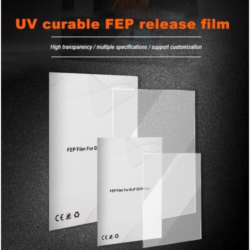 5/10pcs Original FEP Release Film Sheets 0.1mm High Transmittance for Creality Ender Resin Photon DLP 3/3 Pro/3 V2/5/5 Plus/Ende