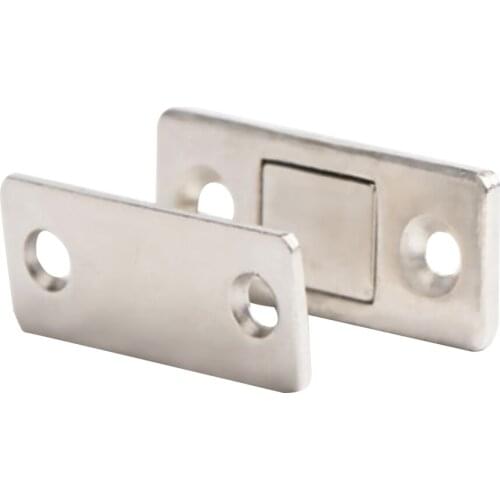 Magnetic Invisible Strong Door Stopper Punch-Free Doorstop Latch Closed Closer Magnet Wardrobe Door Closer Hardware Door